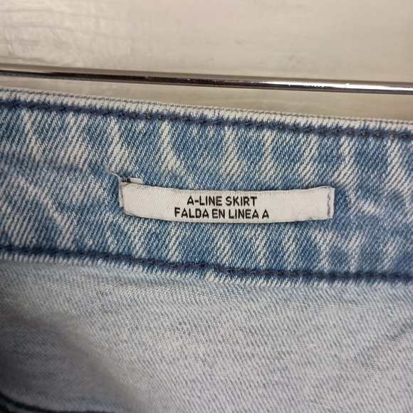 NWT AVA & VIV PLUS SIZE DENIM A LINE SKIRT SIZE 22 - Picture 5 of 7